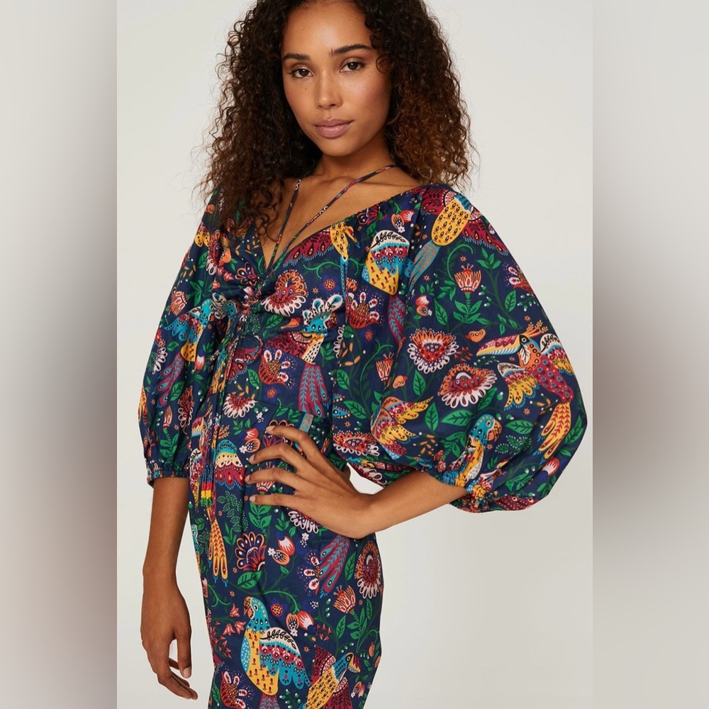 FARM Rio Multicolor Floral Jumpsuit